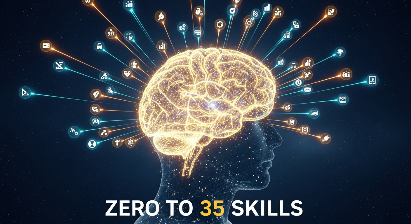 Zero to 35 Skills in One Evening