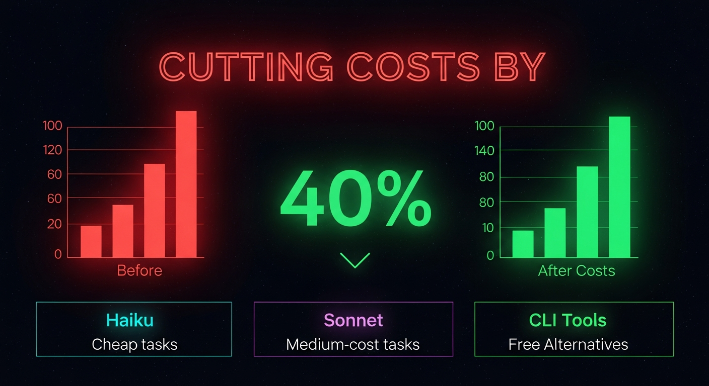 Cutting Costs by 40%: CLI Tools and Model Tiering
