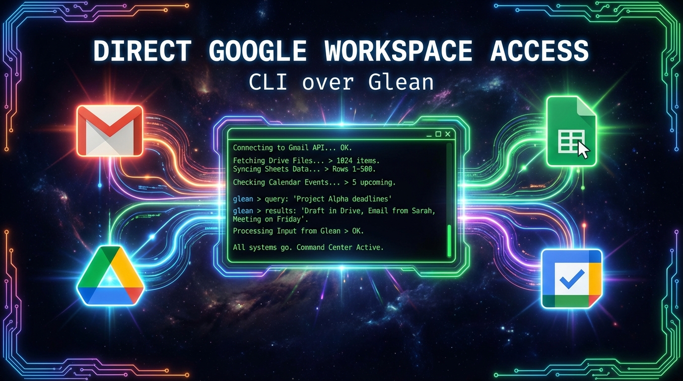Replacing Glean with Direct Google Workspace Access