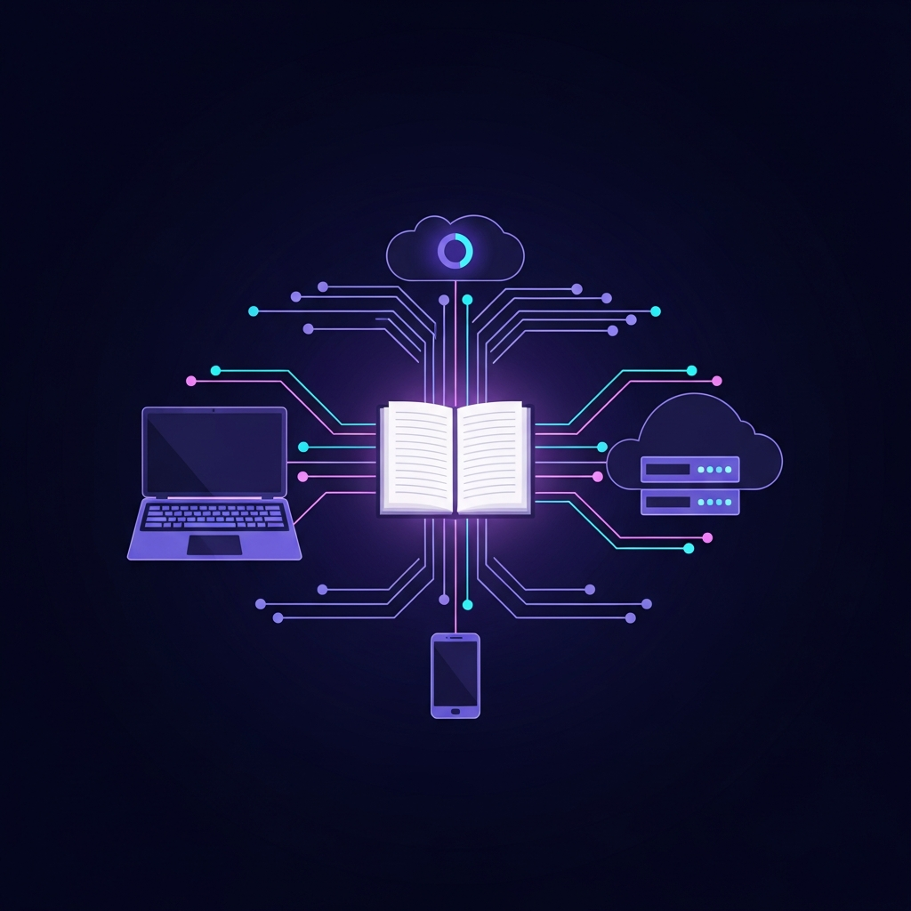 AI Vault — one notebook, three readers