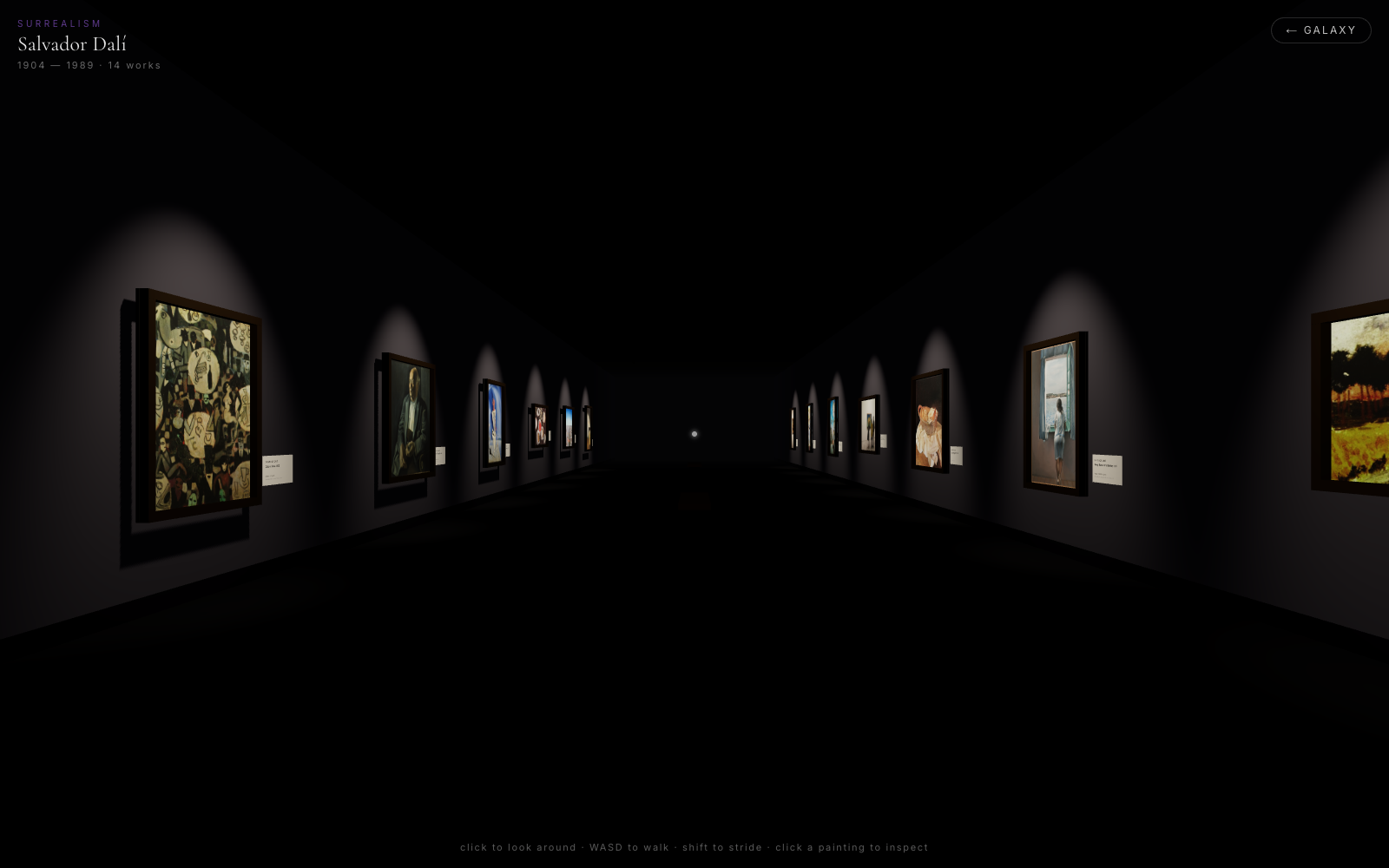 Galaxy of Art — masterpieces
