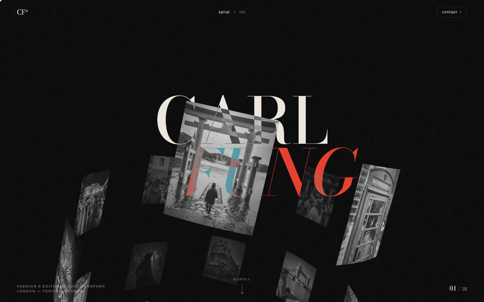 Spiral photography gallery