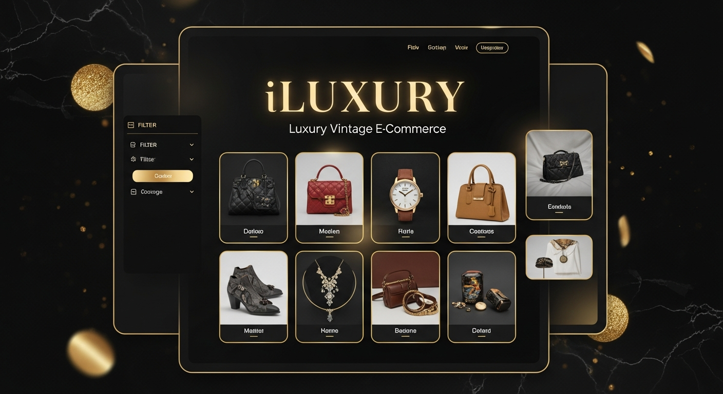 iLuxury E-Commerce Website